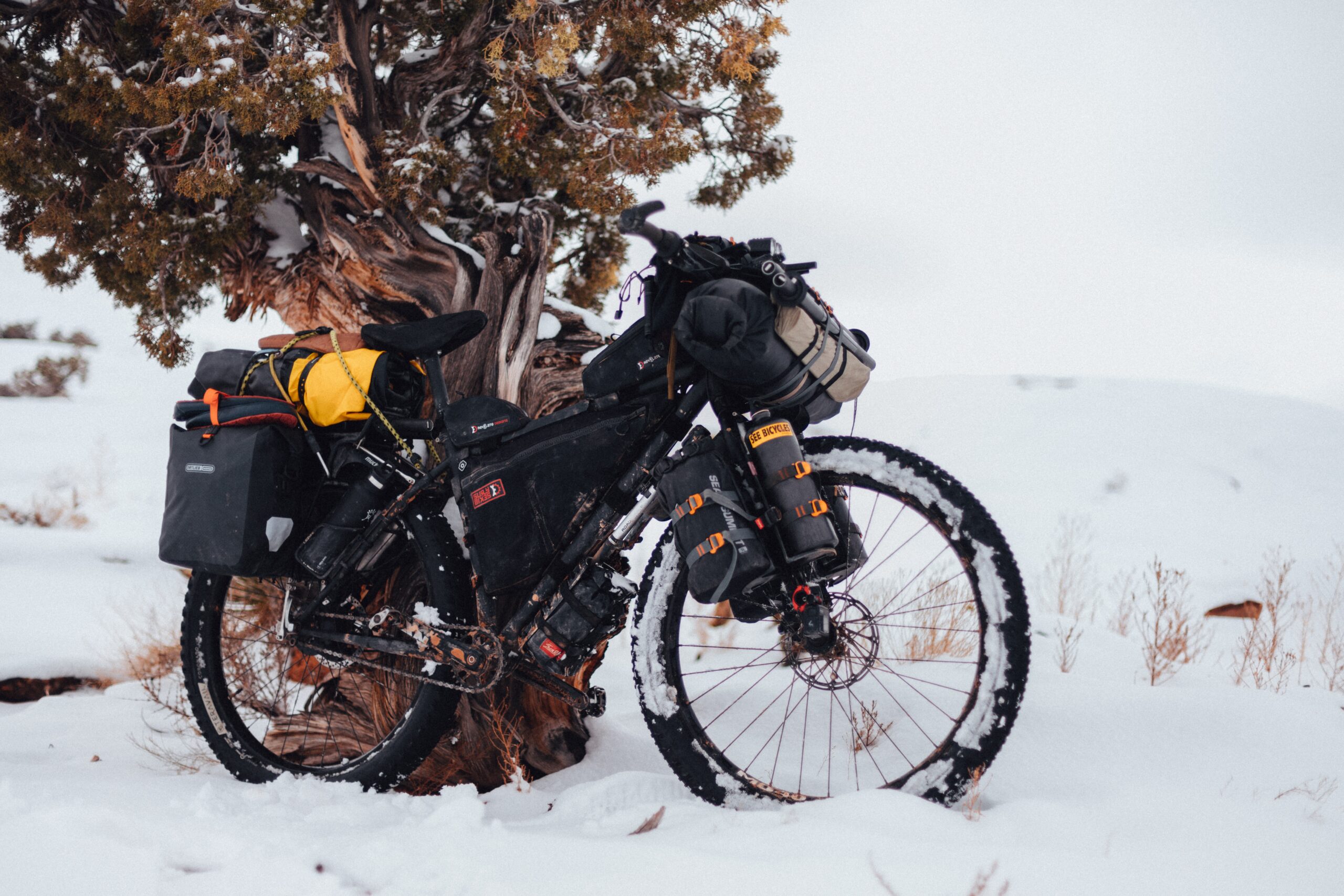 Winter motorcycle storage