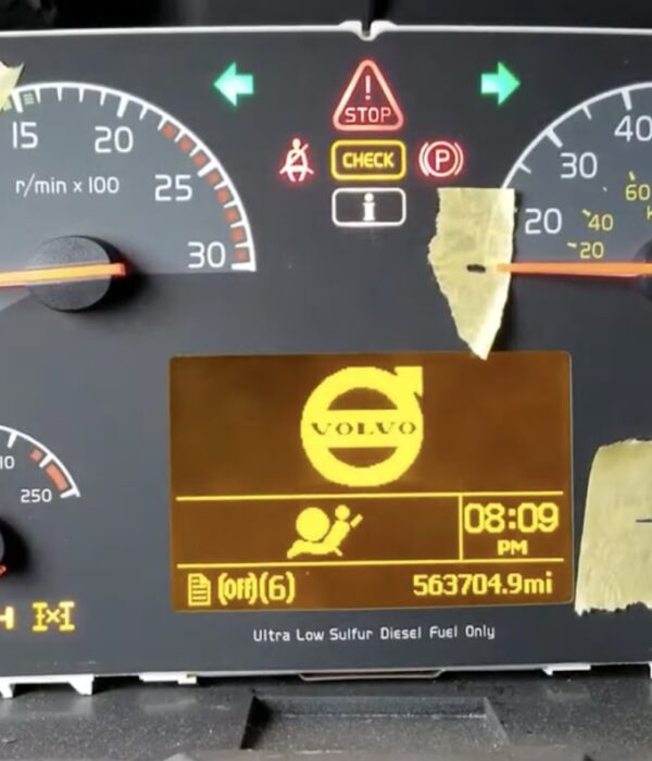 Volvo Truck Dashboard Gauges: The Meaning of Symbols
